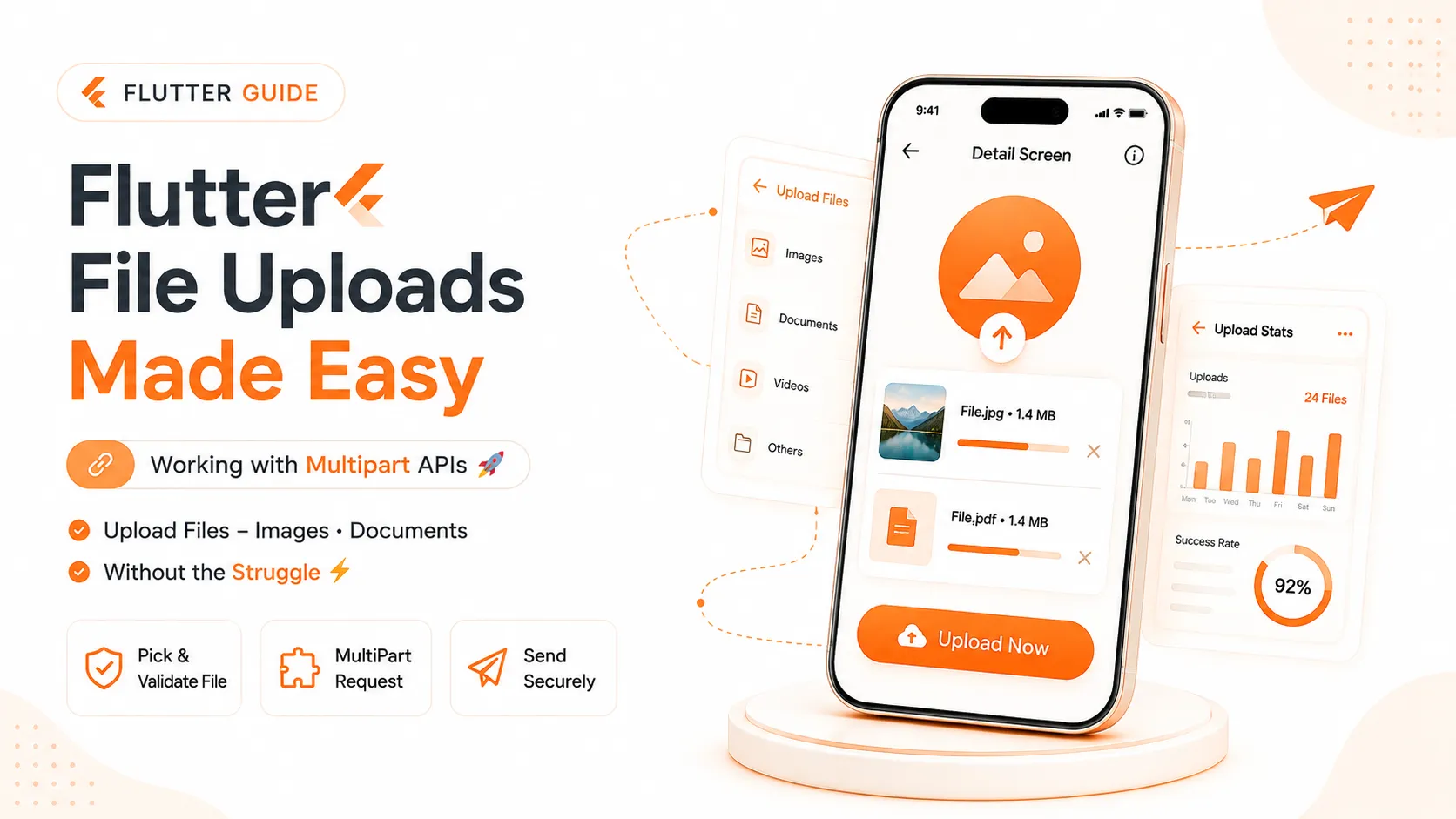 Flutter File Uploads Made Easy: Working with Multipart APIs