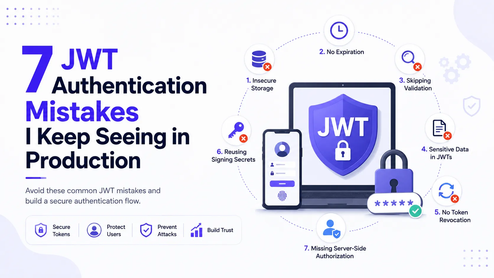7 JWT Authentication Mistakes I Keep Seeing in Production