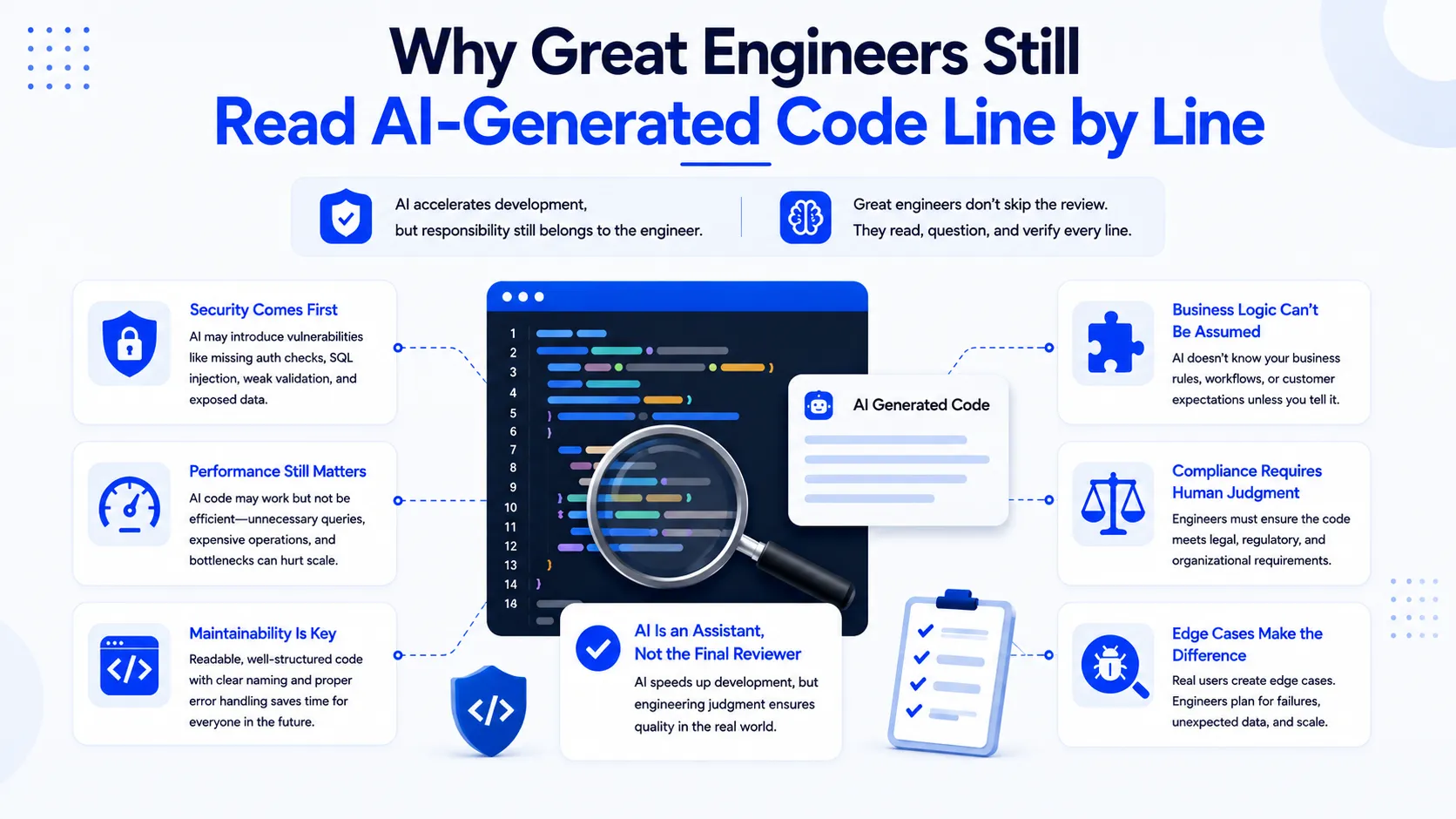 Why Great Engineers Still Read AI-Generated Code Line by Line