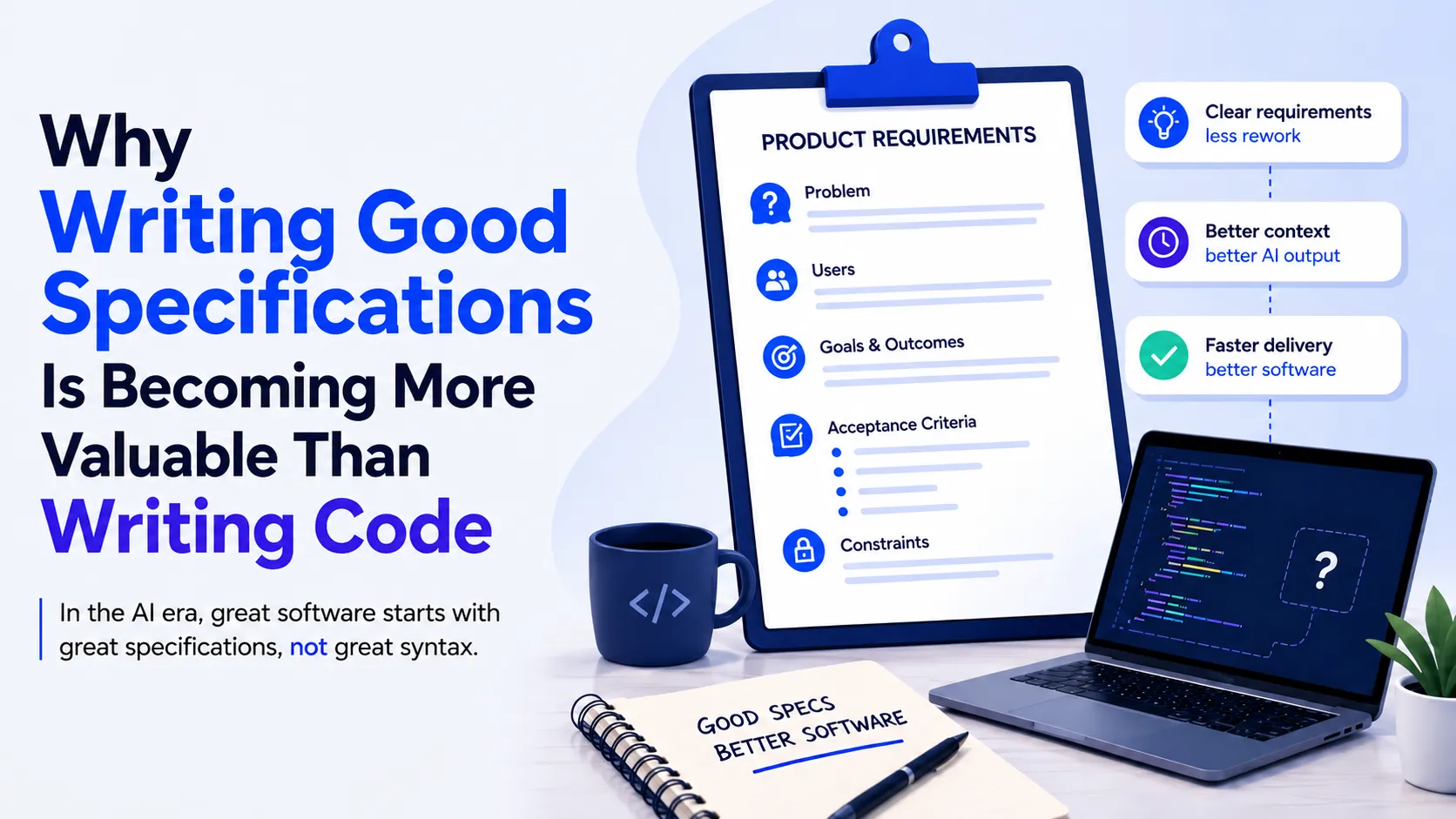 Why Writing Good Specifications Is Becoming More Valuable Than Writing Code