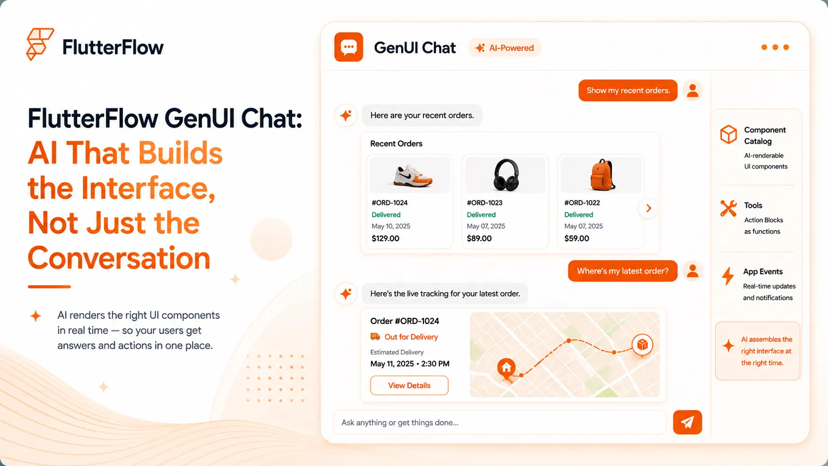 FlutterFlow GenUI Chat: AI That Builds the Interface, Not Just the Conversation