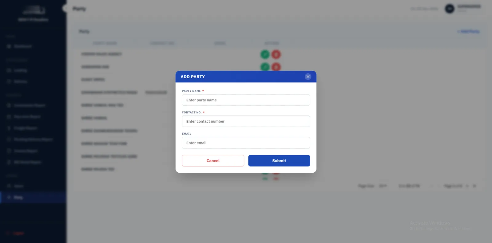 FMÂ RoadlinesÂ Admin Portal screen 15