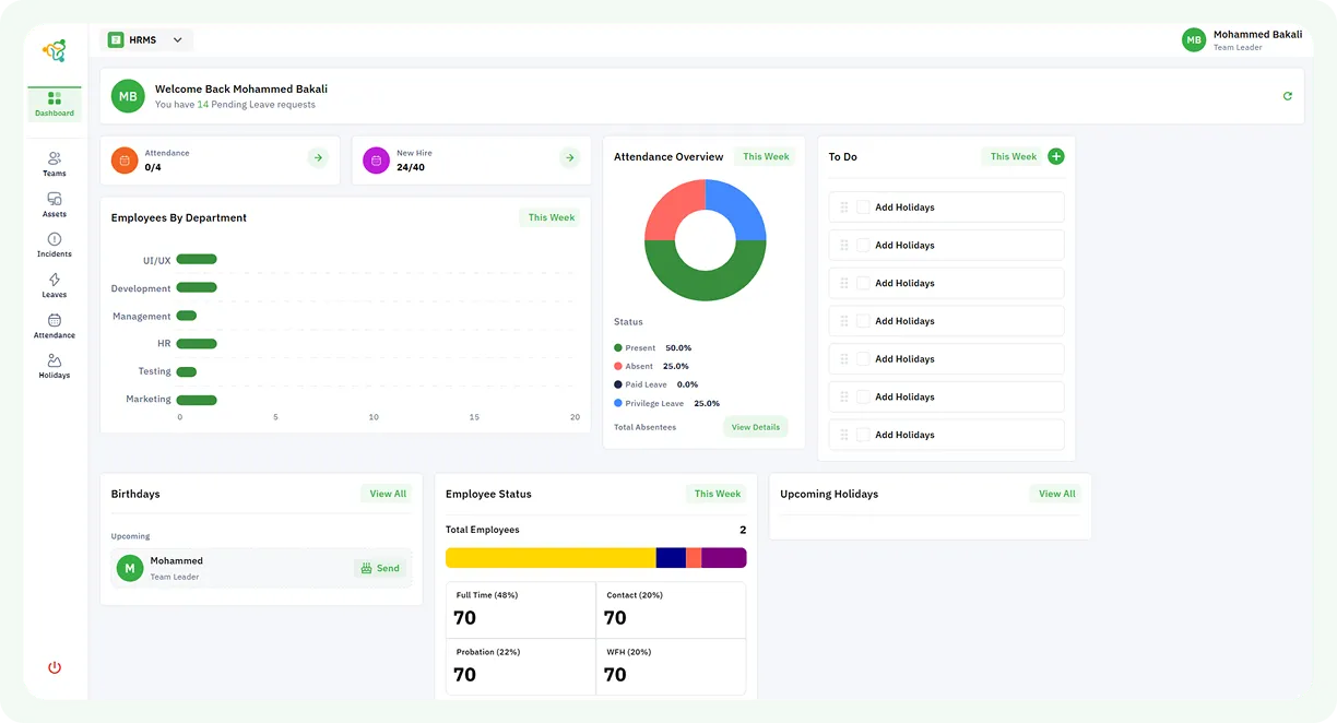 ERP CodeX – Enterprise Resource Planning System screen 2