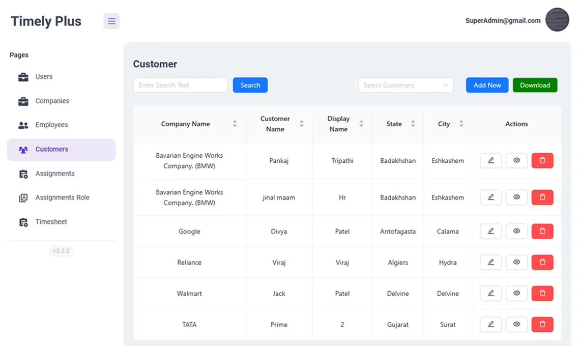 Timely Plus â€“ Time Management System screen 3