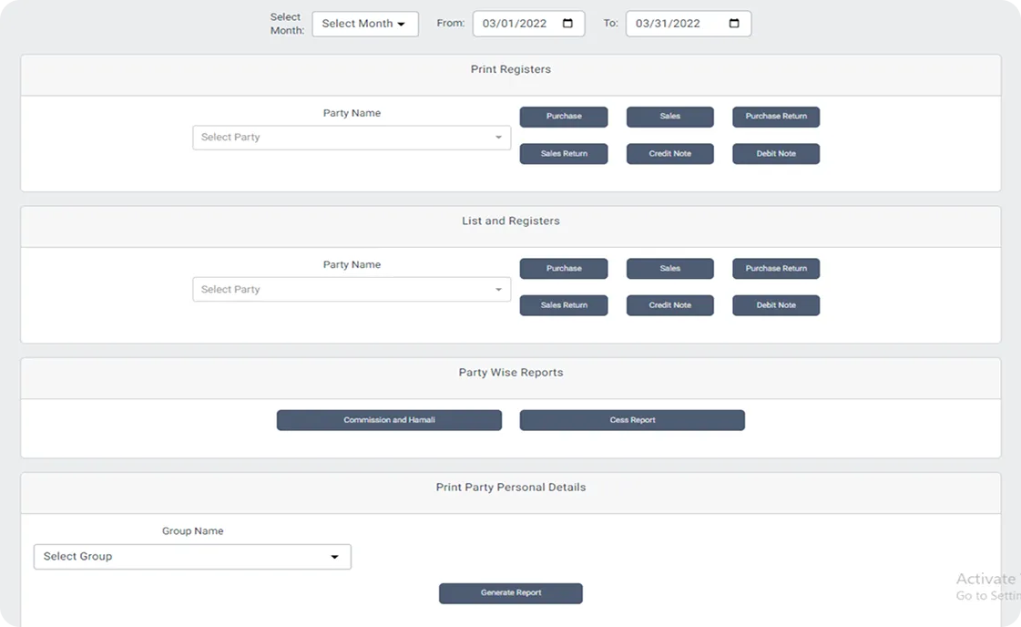 SutraPlusÂ â€“ Billing & Accounting Management System screen 7
