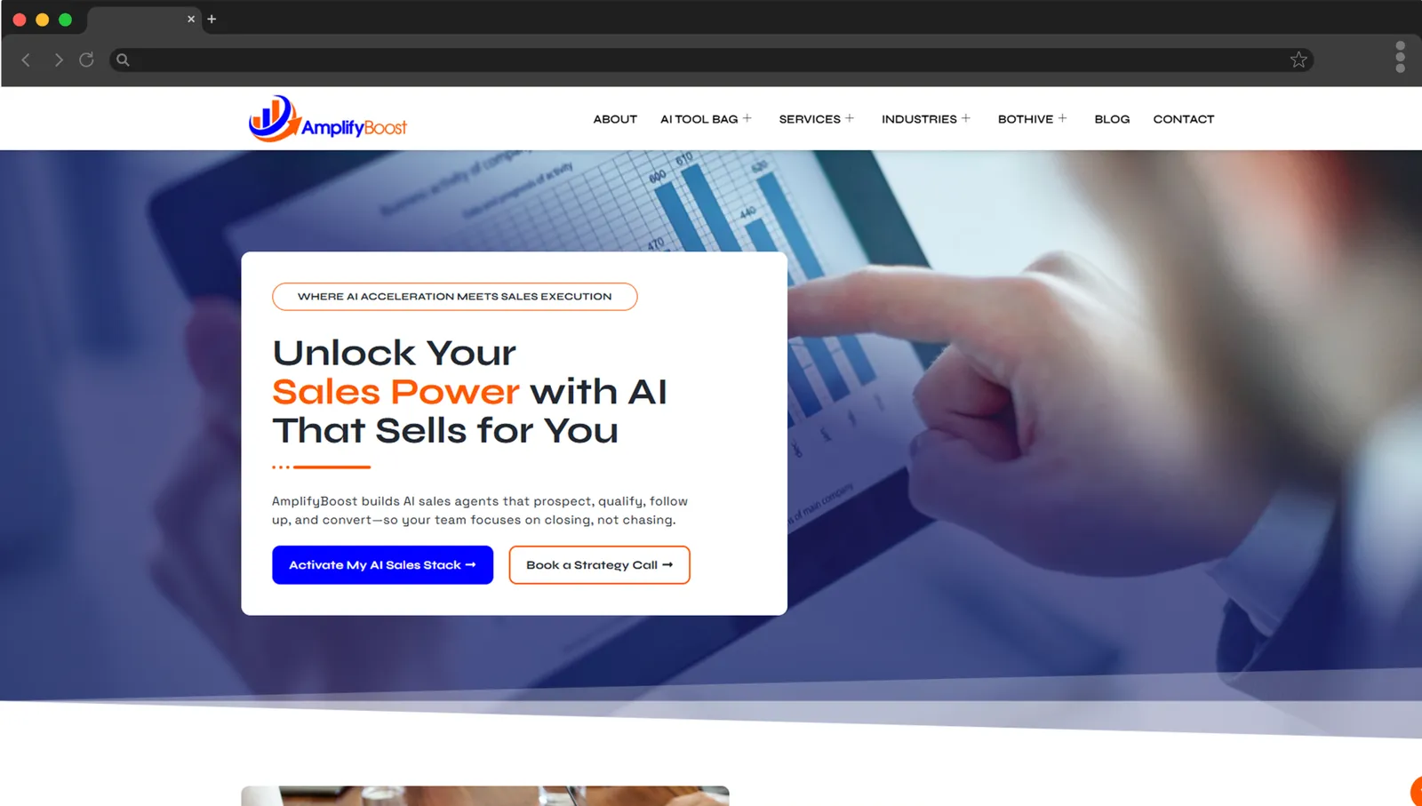 Amplify Boost screen 2