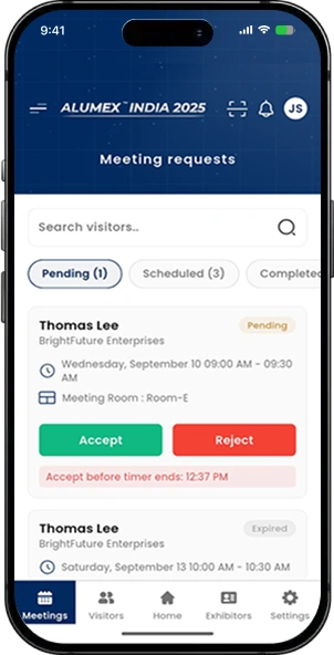 Alumex India 2025 â€” Exhibition App screen 22