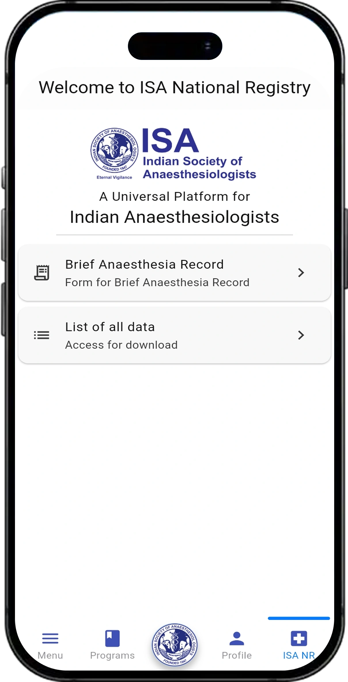 ISA screen 5