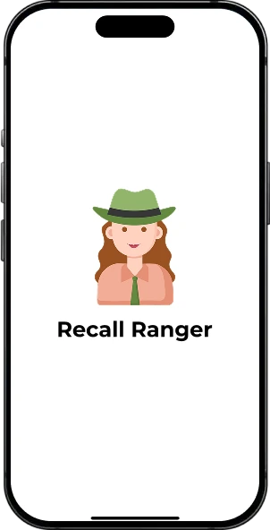 Recall Ranger screen 1