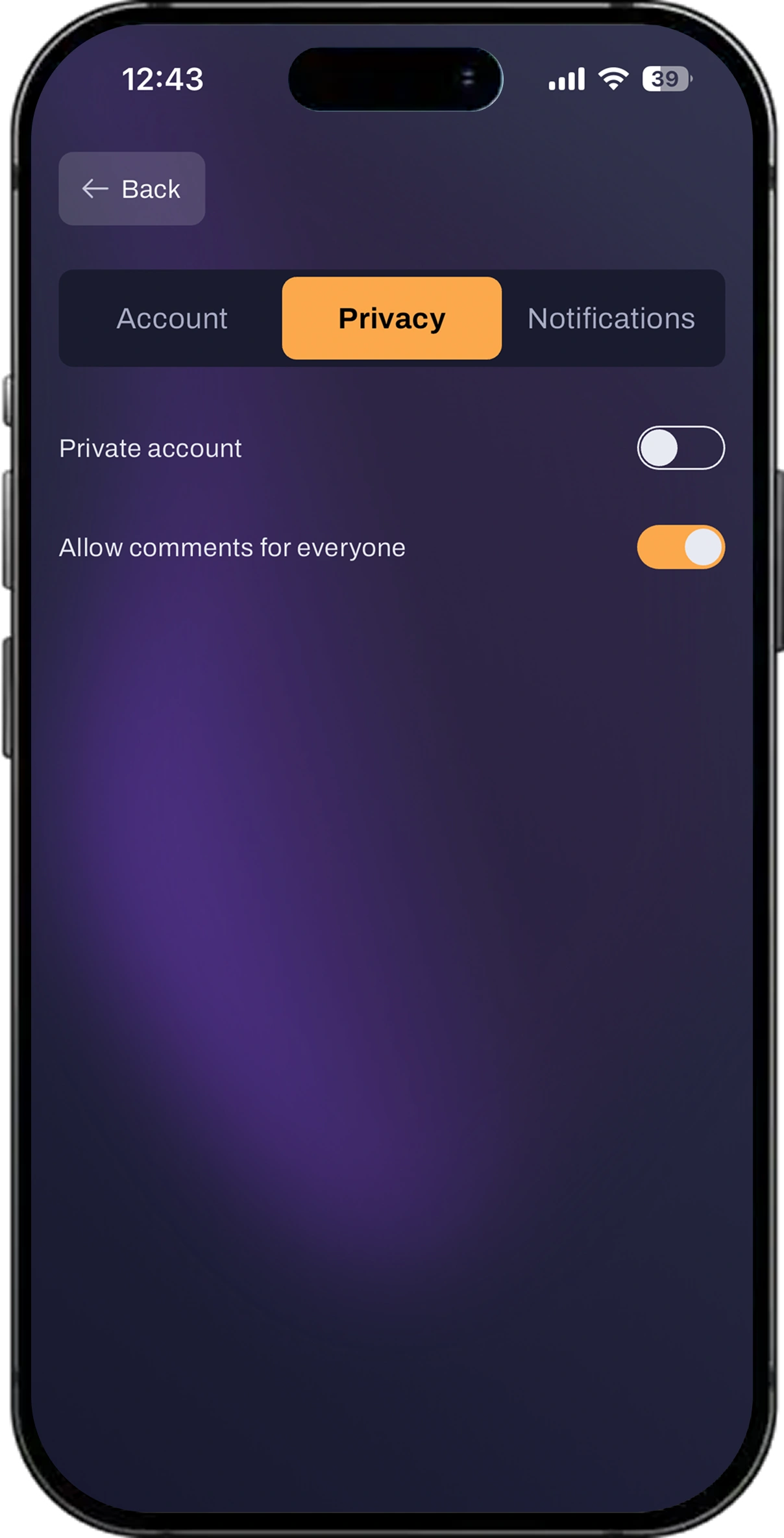 Rola.ai screen 3