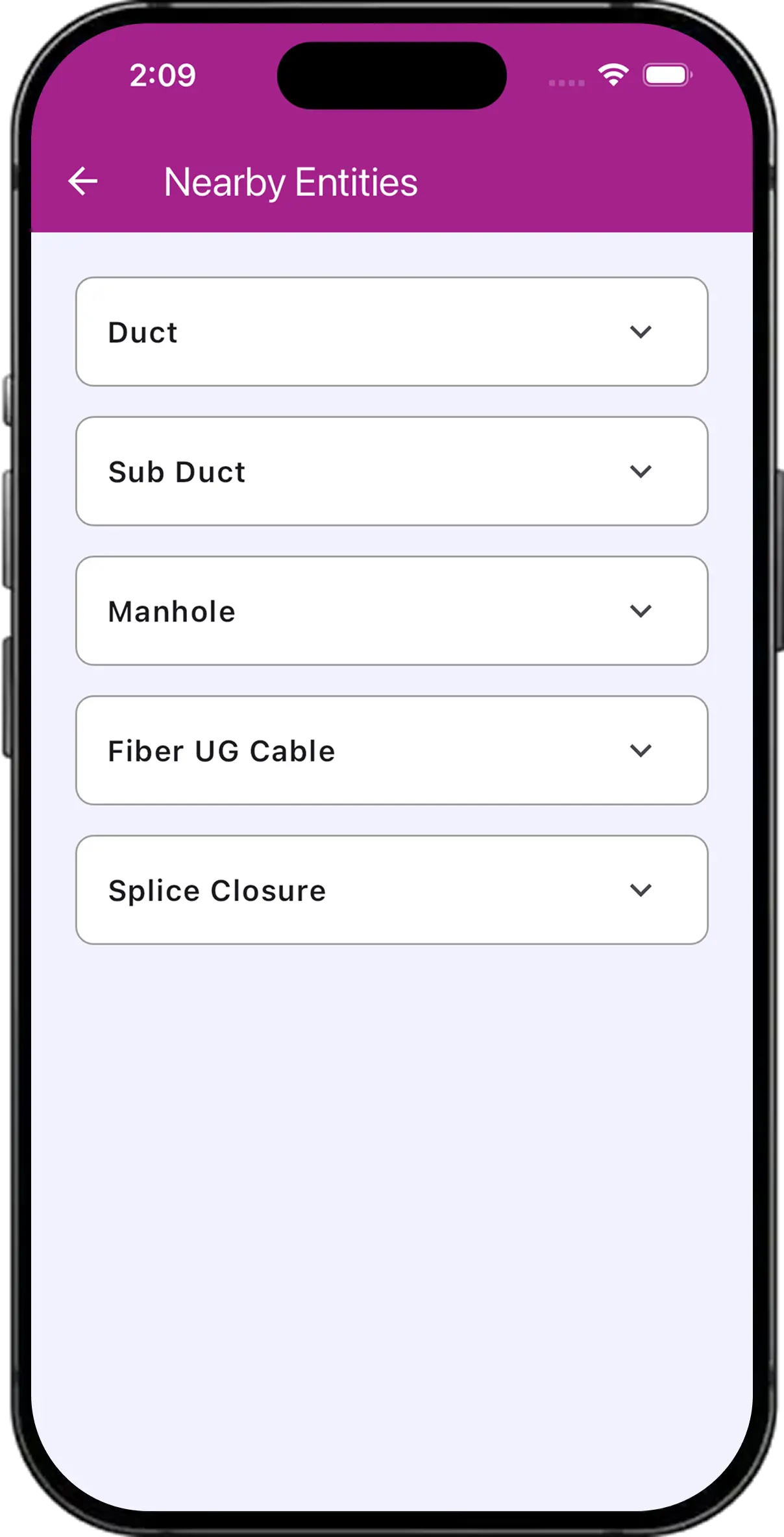 Telecom GIS screen 11