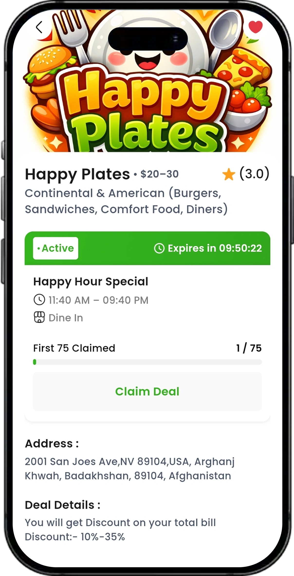 Whatâ€™s 4 Dinner App screen 5