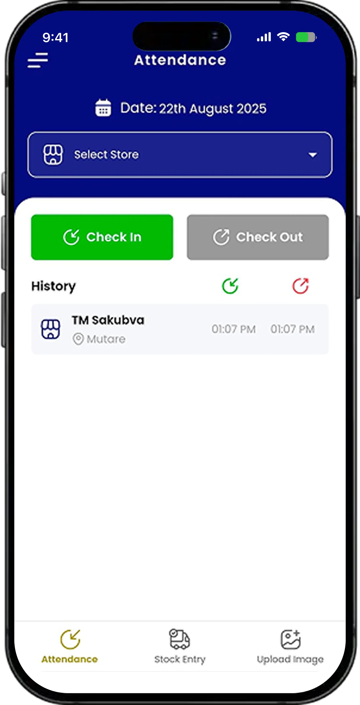 Yoda App screen 2