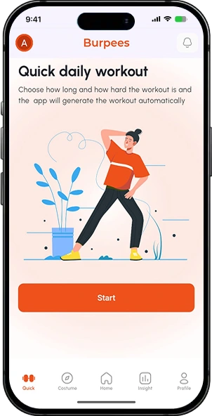 Burpee â€“ Total Body Challenge screen 22