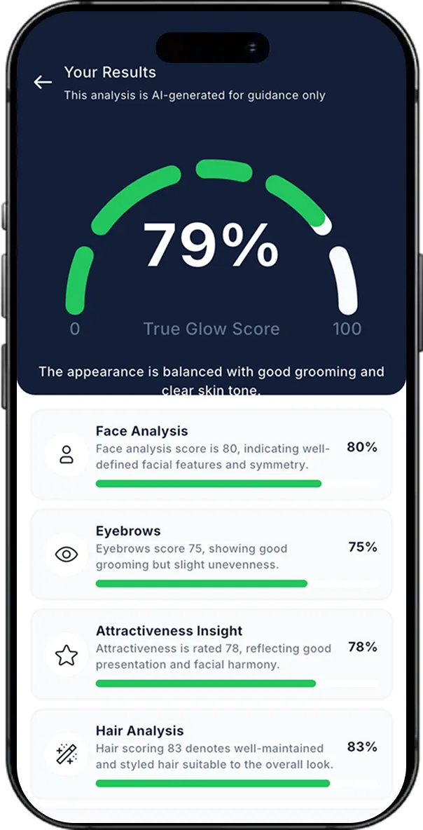 True Glow AI screen 9