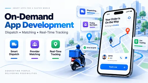 On-Demand App Development: Dispatch, Matching and Real-Time Tracking Explained
