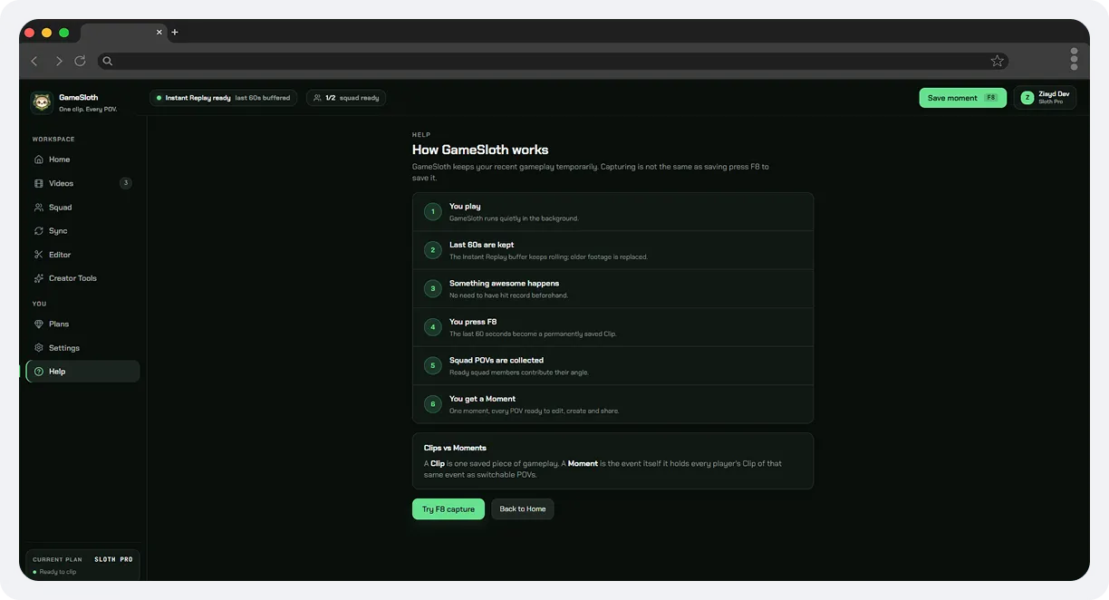 GameSloth Desktop screen 10